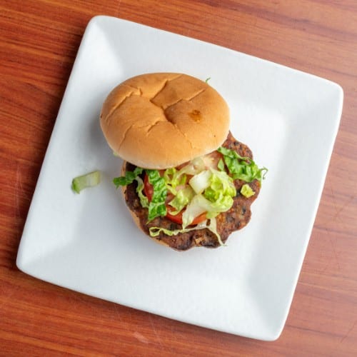 Black Bean Burger.