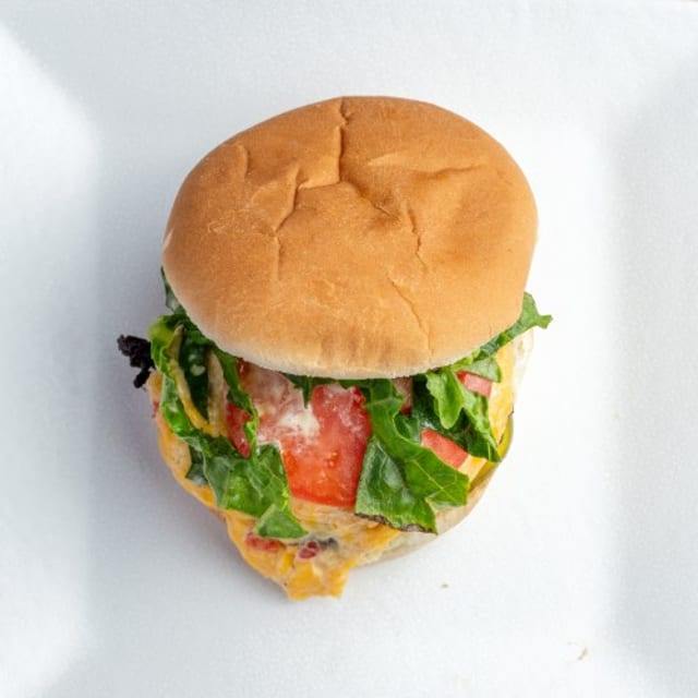 Pimento Burger.