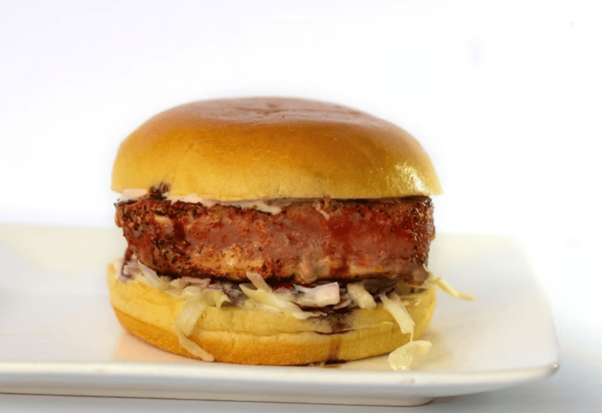 Seared Tuna Burger