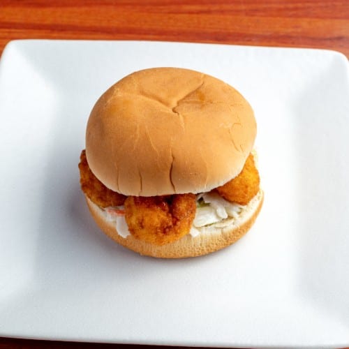 Shrimp Burger.