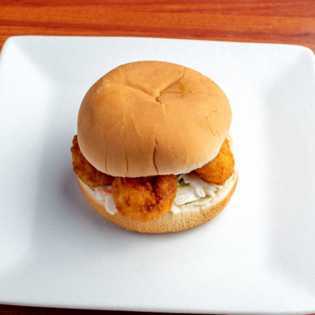 Shrimp Burger.